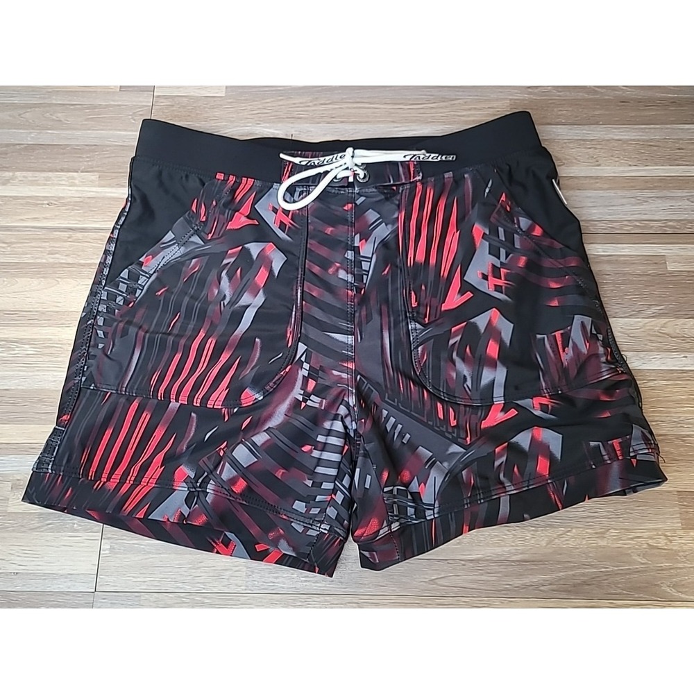 Taddlee Swimwear Swim Boxer Brief Square Cut Colorful Men's Size Medium